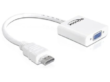 Delock Adaptér HDMI-A samec > VGA samica (65346)