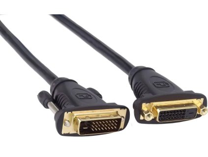 Predlžovací kábel PremiumCord DVI-D,dual-link,DVI(24+1),MF, 2 m