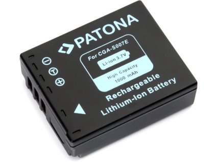 Patón PT1043 - Panasonic S007E Li-Ion 1000mAh Li-Ion