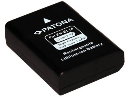 Patón PT1134 - Nikon ENEL14 1030mAh new model Li-Ion