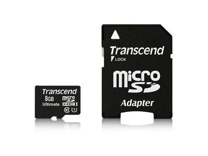 Transcend microSDHC 8GB Class10 UHS-I 600x Ultimate TS8GUSDHC10U1
