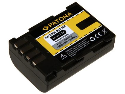 Patón PT1155 - Panasonic DMW-BLF19 1860mAh Li-Ion