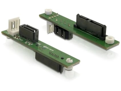 Delock adaptér SATA Slimline 7+6 na SATA 7-pin (61667)