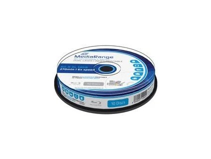 BD-R MediaRange Blu-ray 50GB 6x (10pack) printable MR509
