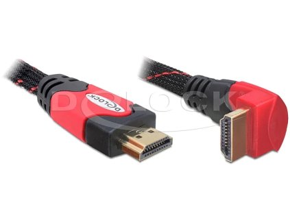 Delock HDMI 1.4 kábel A/A samec/samec obdĺžnikový, 2m (82686)