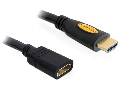 Delock HDMI 1.4 predlžovací kábel A/A samica/samec, dĺžka 5m (83082)