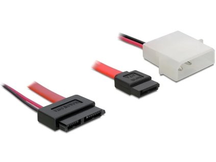 Delock SATA Slimline All-in-One 7 6pin female 5V kábel (84390)