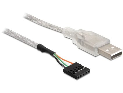 Delock USB 2.0-A samec ku konektoru pin (83078)