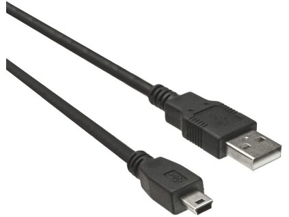 Kábel PremiumCord USB 2.0, A-B mini, 5-pin, 3 m