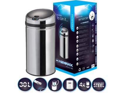 Senzorový odpadkový kôš HiMAXX Premium 30 l