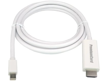 Kábel PremiumCord Mini DisplayPort - HDMI M/M 5 m