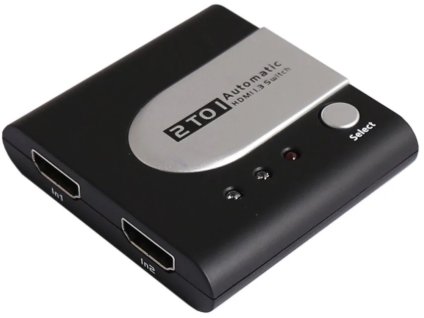 PremiumCord HDMI switch 2:1 automatický khswit21a