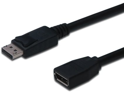 PremiumCord DisplayPort predlžovací kábel M/F 3m 8592220012557
