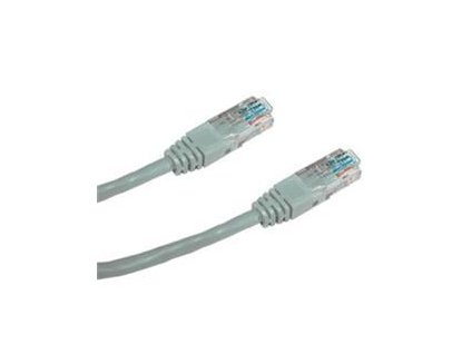 DATACOM PATCH CABLE UTP CAT6 0,25 m sivý