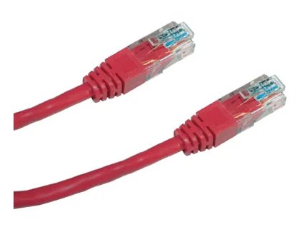 DATACOM PATCH CABLE UTP CAT6 0,25 m červený