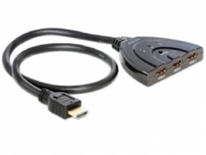 Delock HDMI 3 - 1 obojsmerný Switch / Spliter (87619)