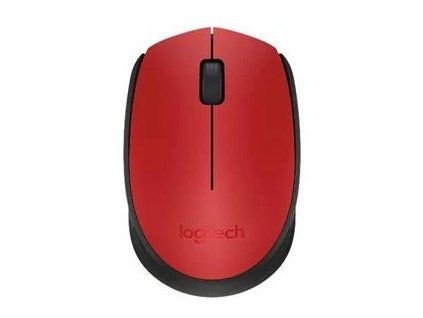 logitech wireless mouse m171 red ien237824