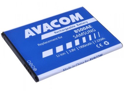 Batérie do mobilu Samsung Galaxy S4 mini, Li-Ion 3,8V 1900mAh, (náhrada EB-B500BE) GSSA-9190-S1900A