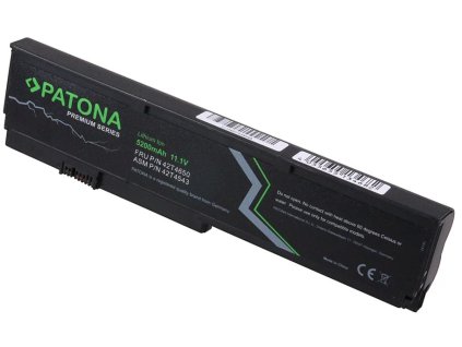 Patón PT2414 - IBM Thinkpad X200 5200mAh Li-Ion 11.1V PREMIUM