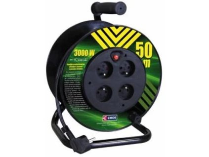 PVC predlžovací kábel - bubon 4 zásuvky 50m 1908045010