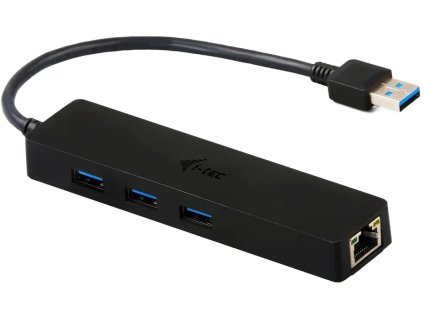 i-tec USB 3.0 SLIM HUB 3 Port With Gigabit LAN U3GL3SLIM