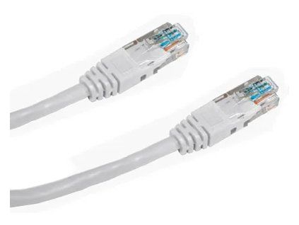 patch kabel utp cat5e 1m bily ien245023