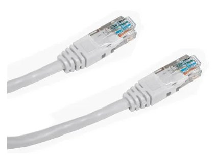 Patch kábel UTP CAT5E 2m biely