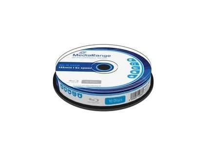 BD-R MediaRange Blu-ray 25GB 6x (10pack) MR499