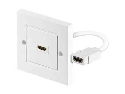 PremiumCord Zásuvka HDMI v paneli 1x HDMI A - HDMI A žena/samec