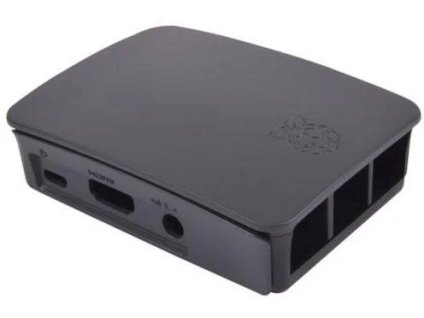 Raspberry case Original čierna RB-Case+06B