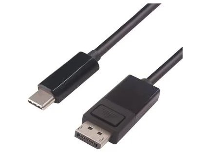 Prevodný kábel PremiumCord 2 m z USB-C na DisplayPort, 4K@60Hz a FULL HD 1080P