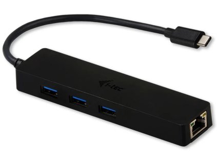 i-tec USB 3.1 USB-C SLIM HUB 3 porty s GLAN