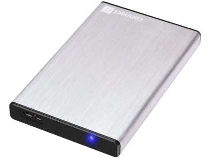 Externý box CONNECT IT LITE pre HDD 2,5" SATA, USB 3.0 strieborný