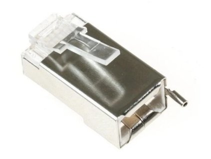 Masterlan konektor STP RJ45, Cat.5e, 8p8c, drôt, pozlátený, zemná slučka
