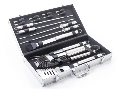 G21 Grilovaci náradie, sada 17 ks, hliníkový kufor GSD-17-ALP