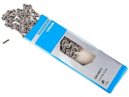 Reťaz SHIMANO MTB CN-HG71 - 6/7/8 rýchlostí - 116 článkov + čap