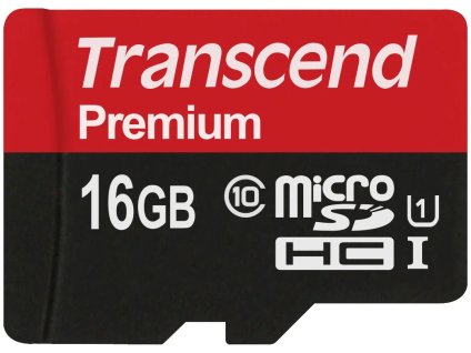 Transcend microSDHC 16GB Class10 UHS-I Premium TS16GUSDCU1