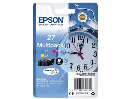 Epson Multipack 3-barevná 27 (C13T27054010) - originál C13T27054012
