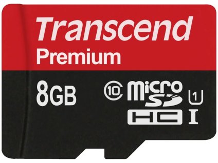 Transcend microSDHC 8GB Class10 UHS-I Premium TS8GUSDCU1