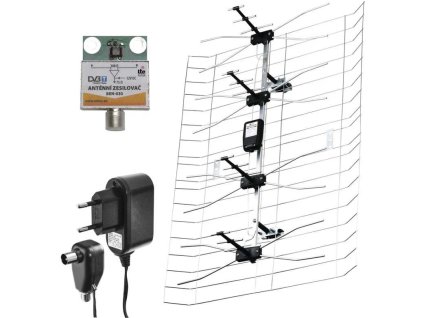 EMOS EM-030 vonkajšia anténa 0-100 km DVB-T2