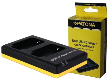 Patona Dual Quick nabíjačka akumulátora pre SONY NP-FP30 USB PT1944
