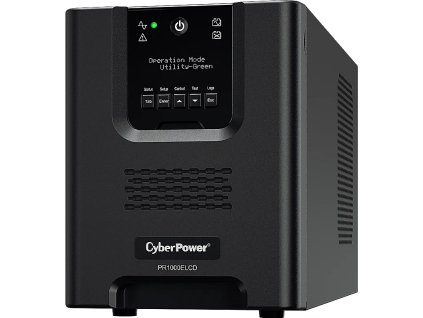 CyberPower Professional Tower LCD UPS 1000VA/900W PR1000ELCD