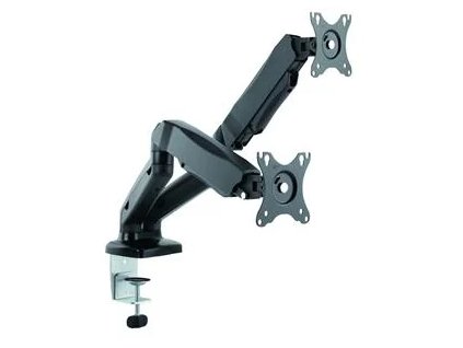 Connect IT TwinArm Premium stolný držiak na dvoch LCD monitory CMF-3207-BK