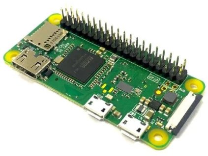 Raspberry Pi Zero WH so záhlavím GPIO
