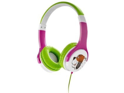 GoGEN MAXISLECHY stereo jack, zelená/ružová GOGMAXISLECHYG