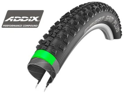 Schwalbe Smart Sam Plus 26x2.25 GreenGuard Addix čierna
