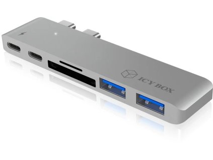 RaidSonic ICY BOX IB-DK4036-2C Dual USB-C Notebook DockingStation