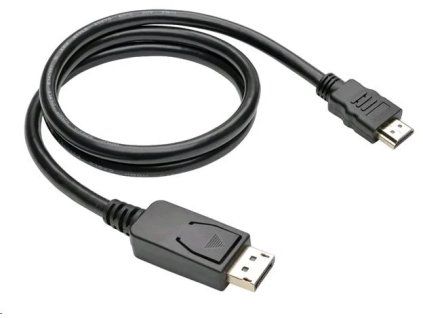 c tech kabel displayport hdmi 1m cerny ien314043