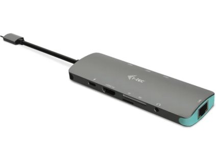 I-TEC USB-C Metal Nano Docking Station 4K HDMI LAN + Power Delivery 100W C31NANODOCKLANPD