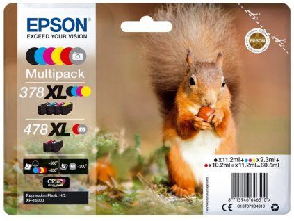 epson 478xl multipack original ien316573